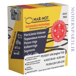 رینگ موتور پژو 206 تیپ 5 استاندارد مارموت لهستان